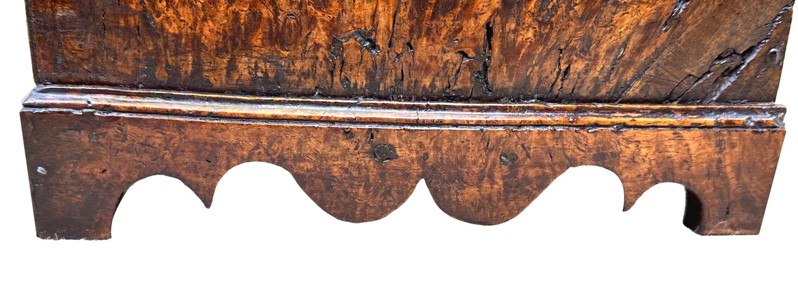 photo for sale Georgian 18th Century Elm Table Top Bureau (England, Circa 1840)