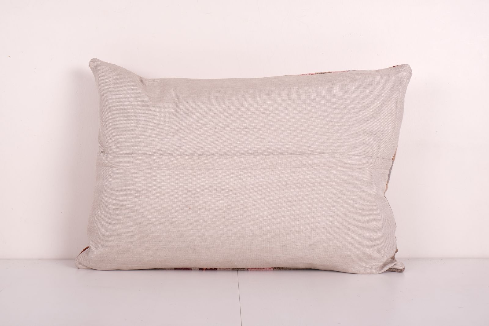 Queen Boho Woven Pink Bedding Kilim Pillow Cover, King Long , Farmhouse Bed Decor 20'' X 28'' photo Textiles