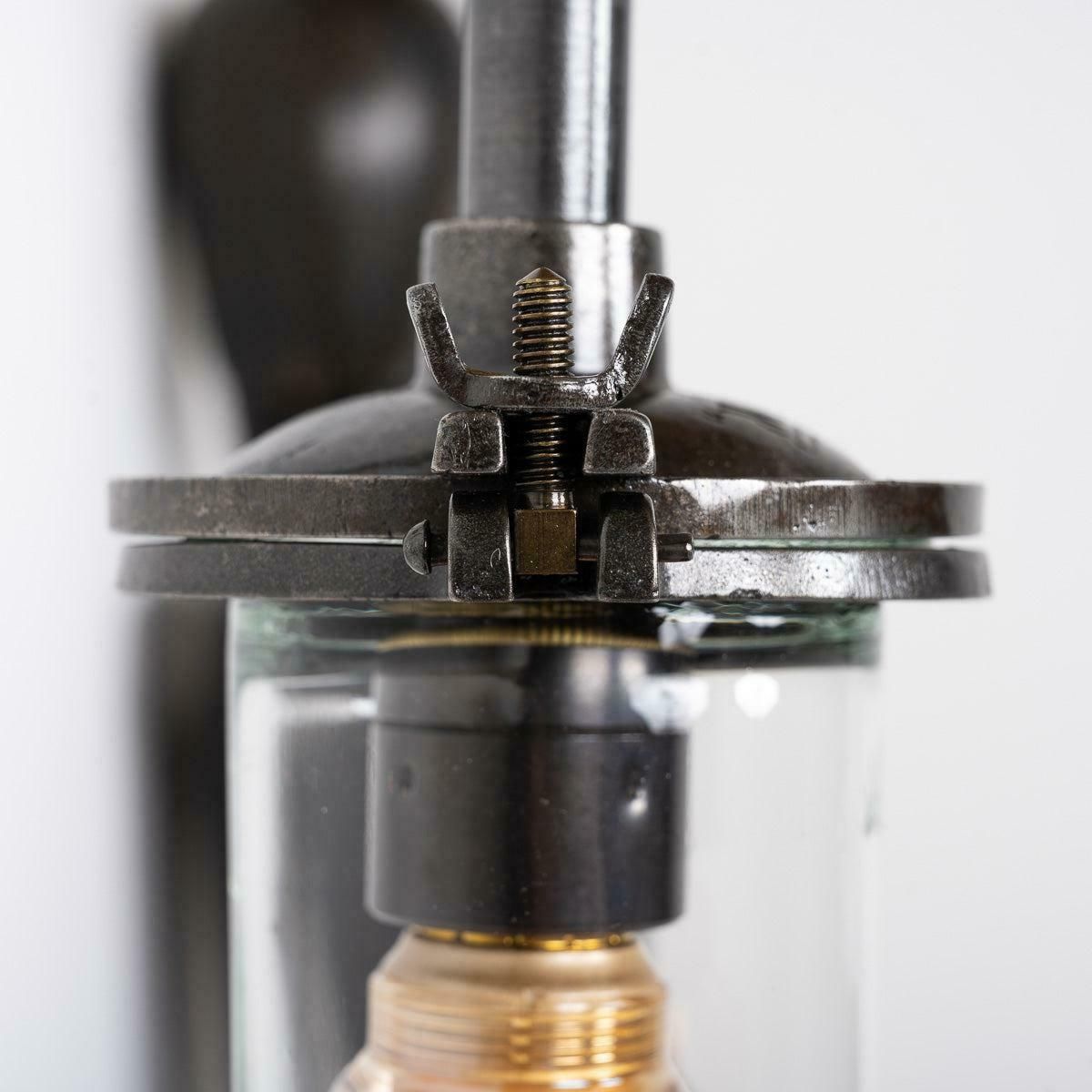 Lighting Reclaimed Vintage Well Glass Wall Light Fittings By Walsall Conduits Ltd photo