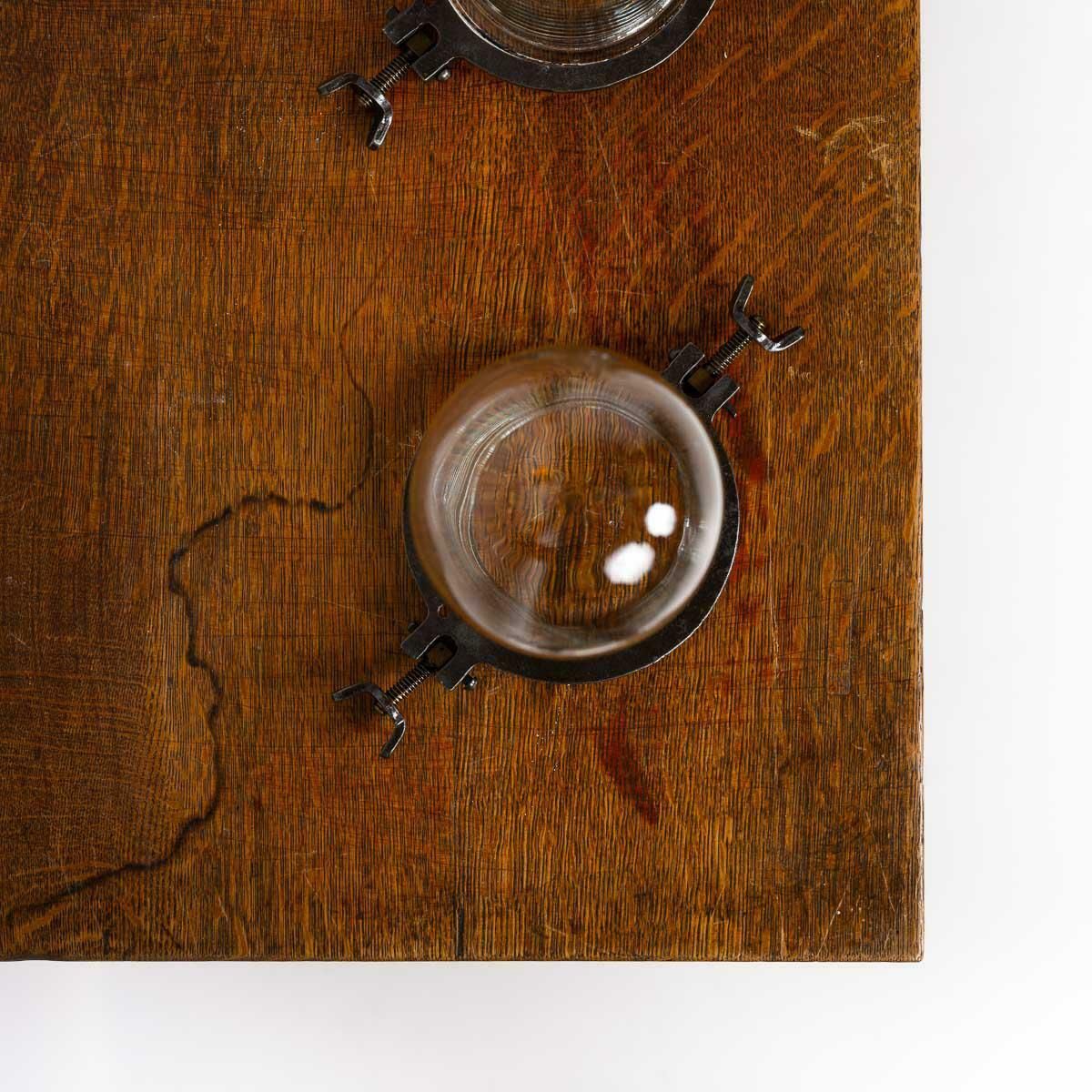 photo vintage Reclaimed Vintage Well Glass Wall Light Fittings By Walsall Conduits Ltd