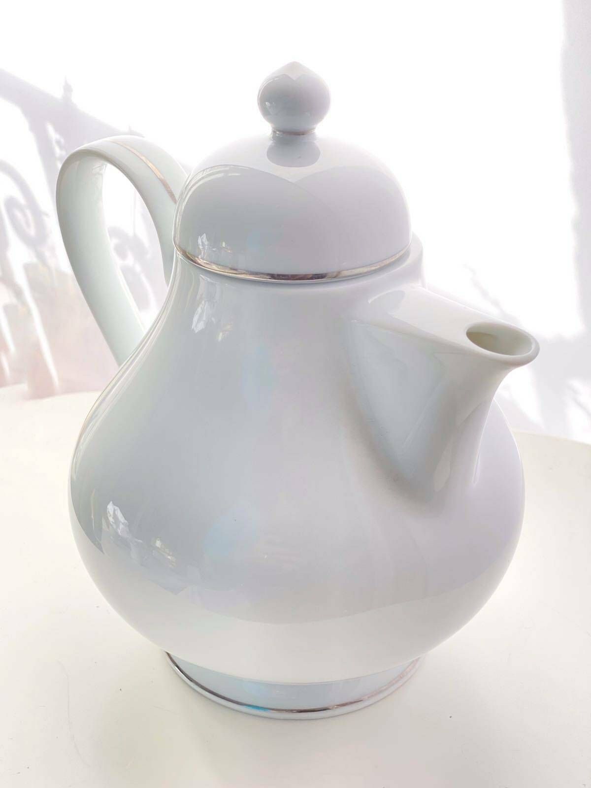 Scandinavian Style Noritake Bone China Tea Service 1970s 4 Settings ‘Silverdale’ photo buy