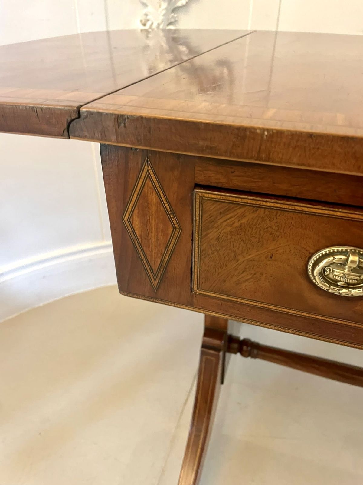 Outstanding Antique Early 20th Century Freestanding Mahogany Table photo Furniture