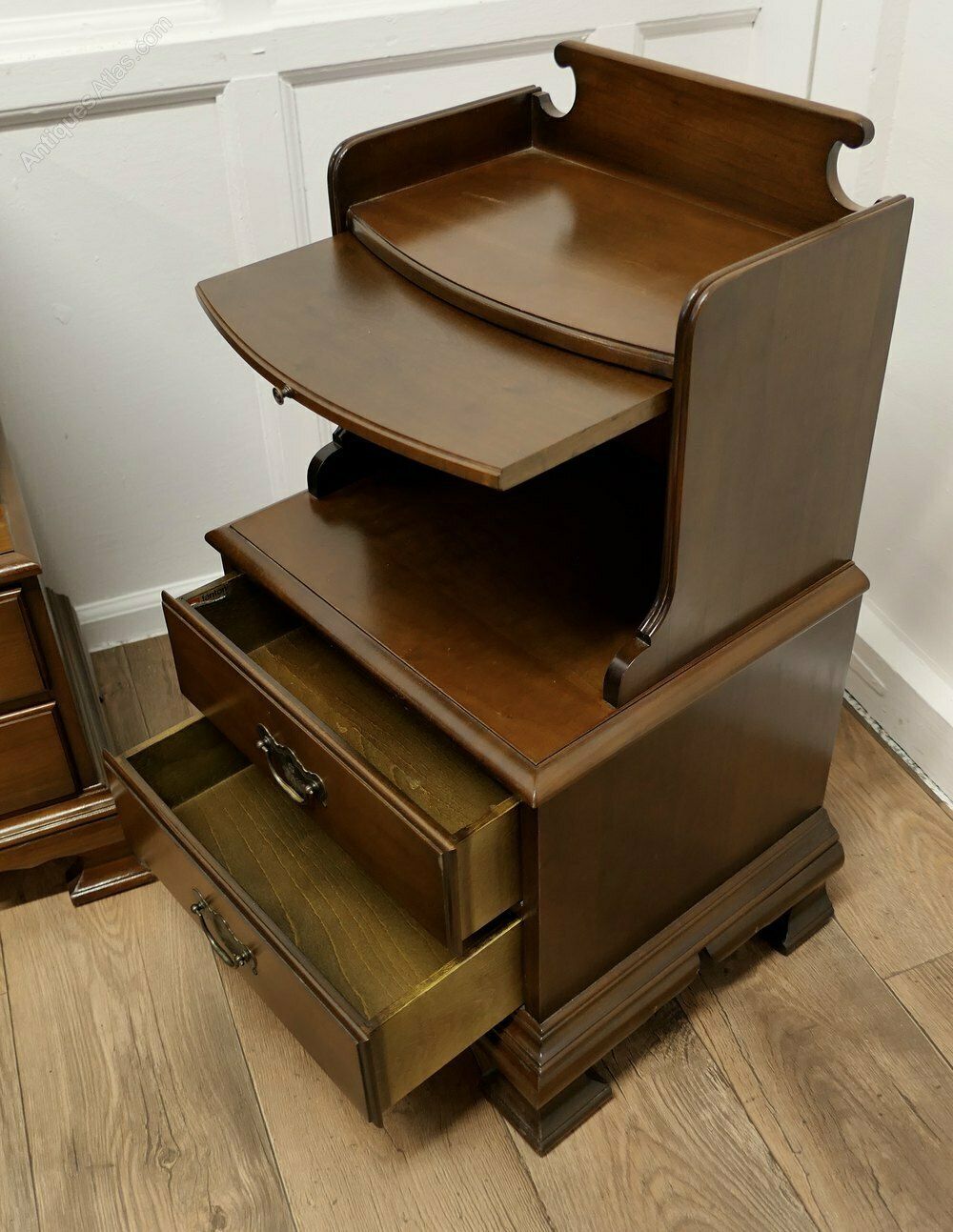 Pair Of Large French Walnut Bedside Cabinets photo 1050.0