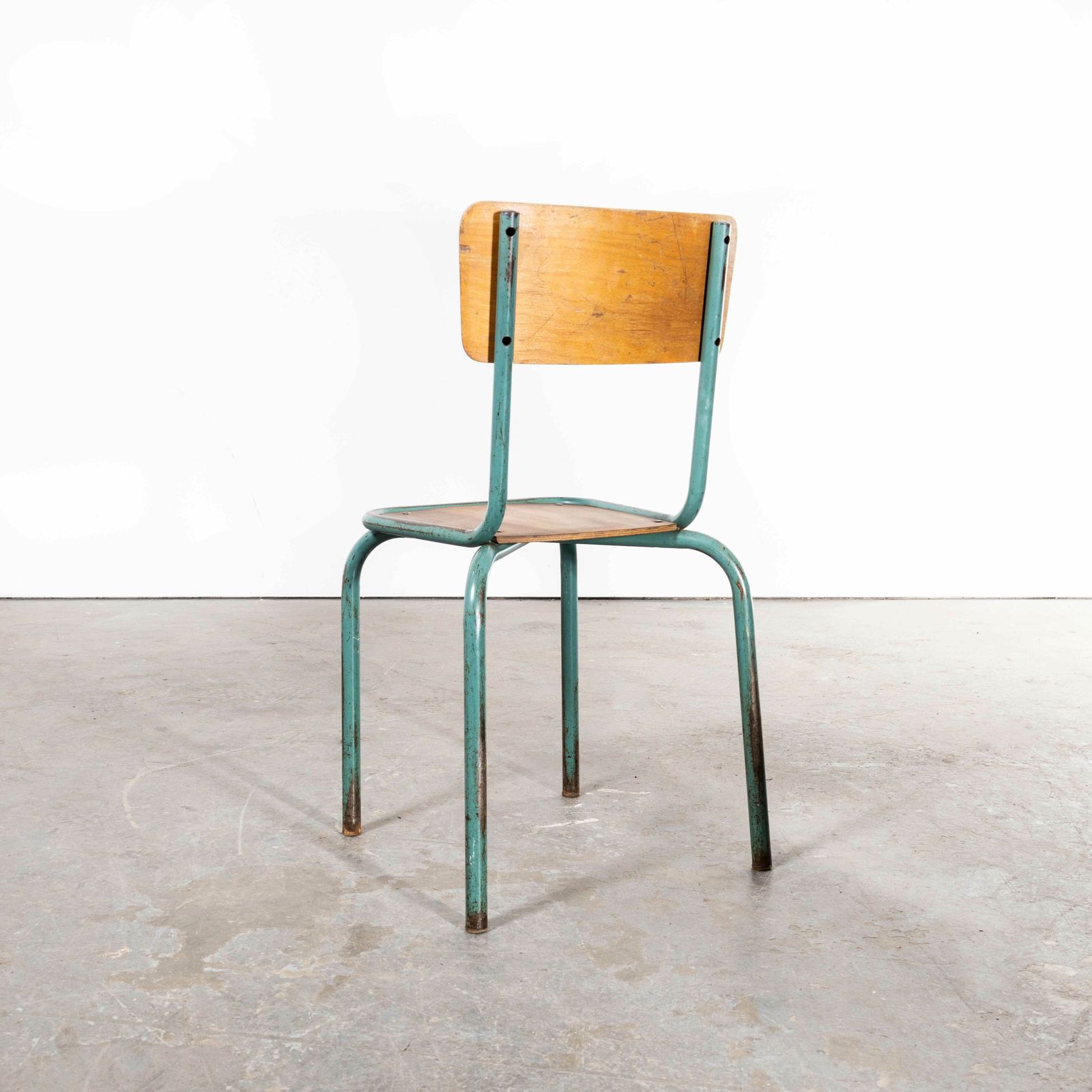 photo furniture 1950’s French Mullca Framed Seat Dining Chairs – Set Of Eight