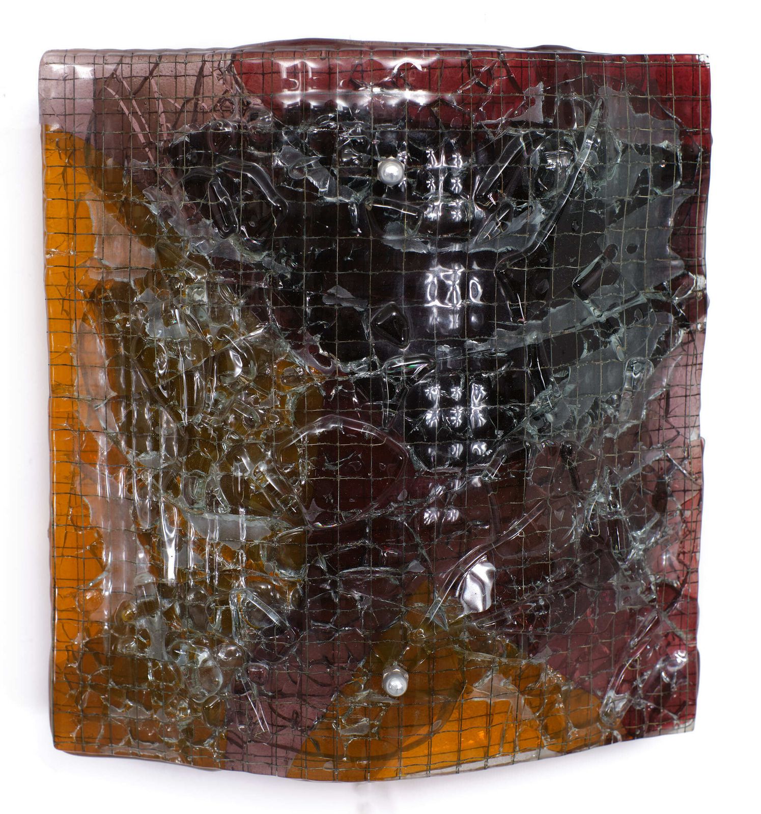 Art Glass Studio "Van Tetterode" In Amsterdam Wall Lamp, 1950s photo for sale