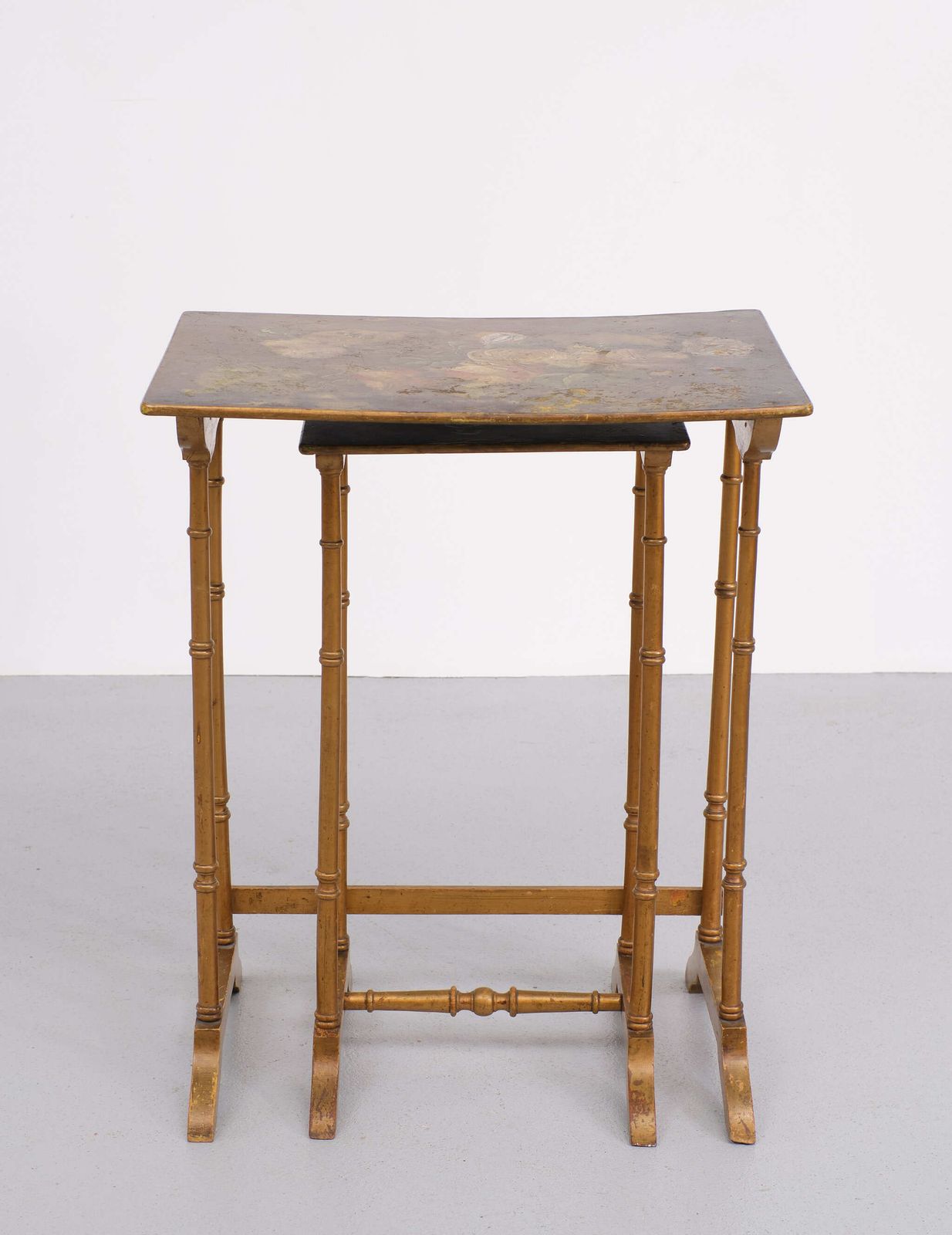France Art Nouveau Side Tables Japonisme Style, 1925 photo furniture