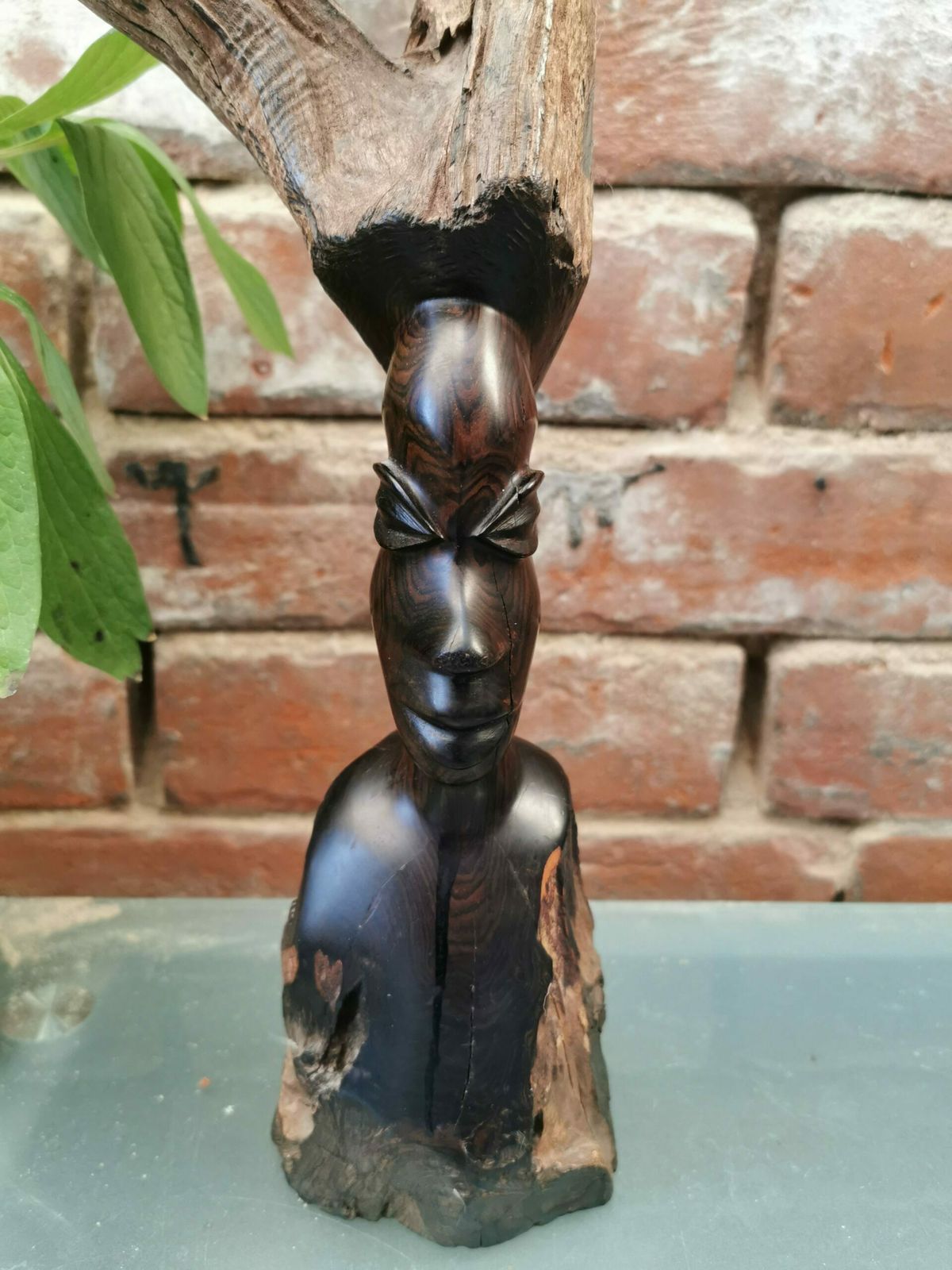 Mid Century African Wood Carving photo for sale