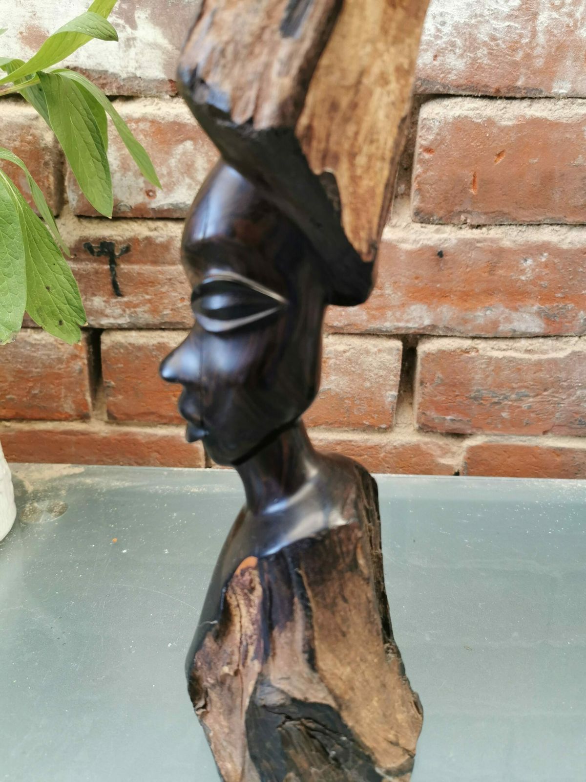 Mid Century African Wood Carving photo vinterior