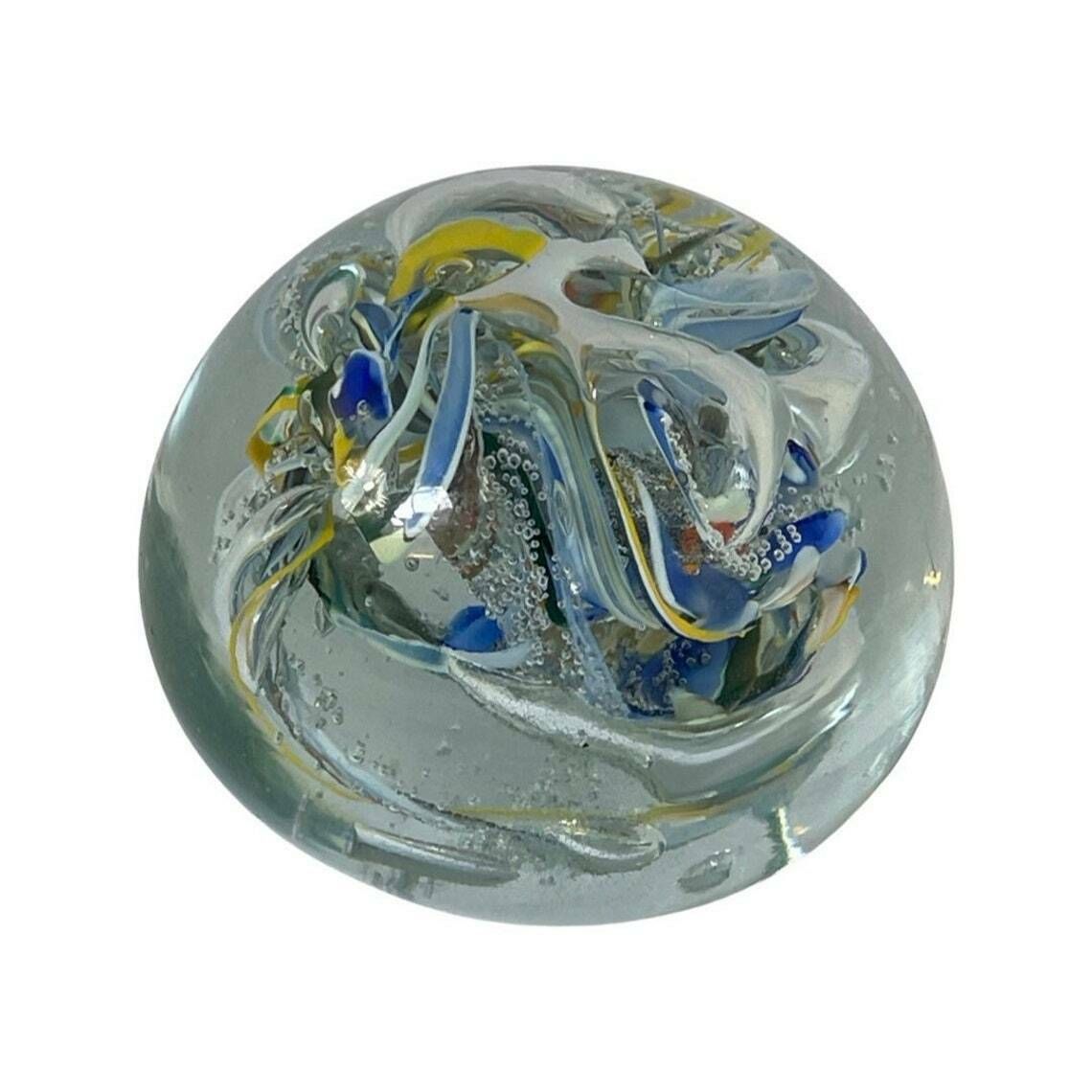Handmade Murano Paperweight Paperweight Floral Decor