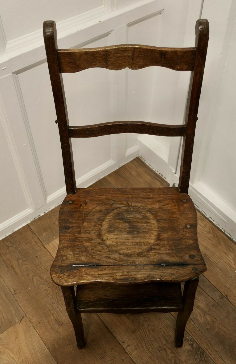 French Country Metamorphic Chair And Sturdy Ladder Steps photo for sale