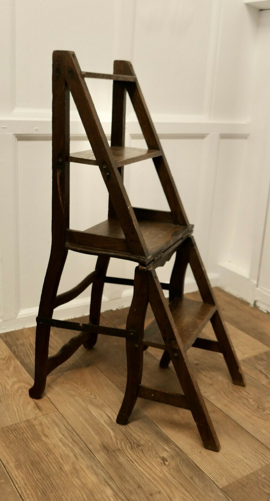 French Country Metamorphic Chair And Sturdy Ladder Steps photo vinterior