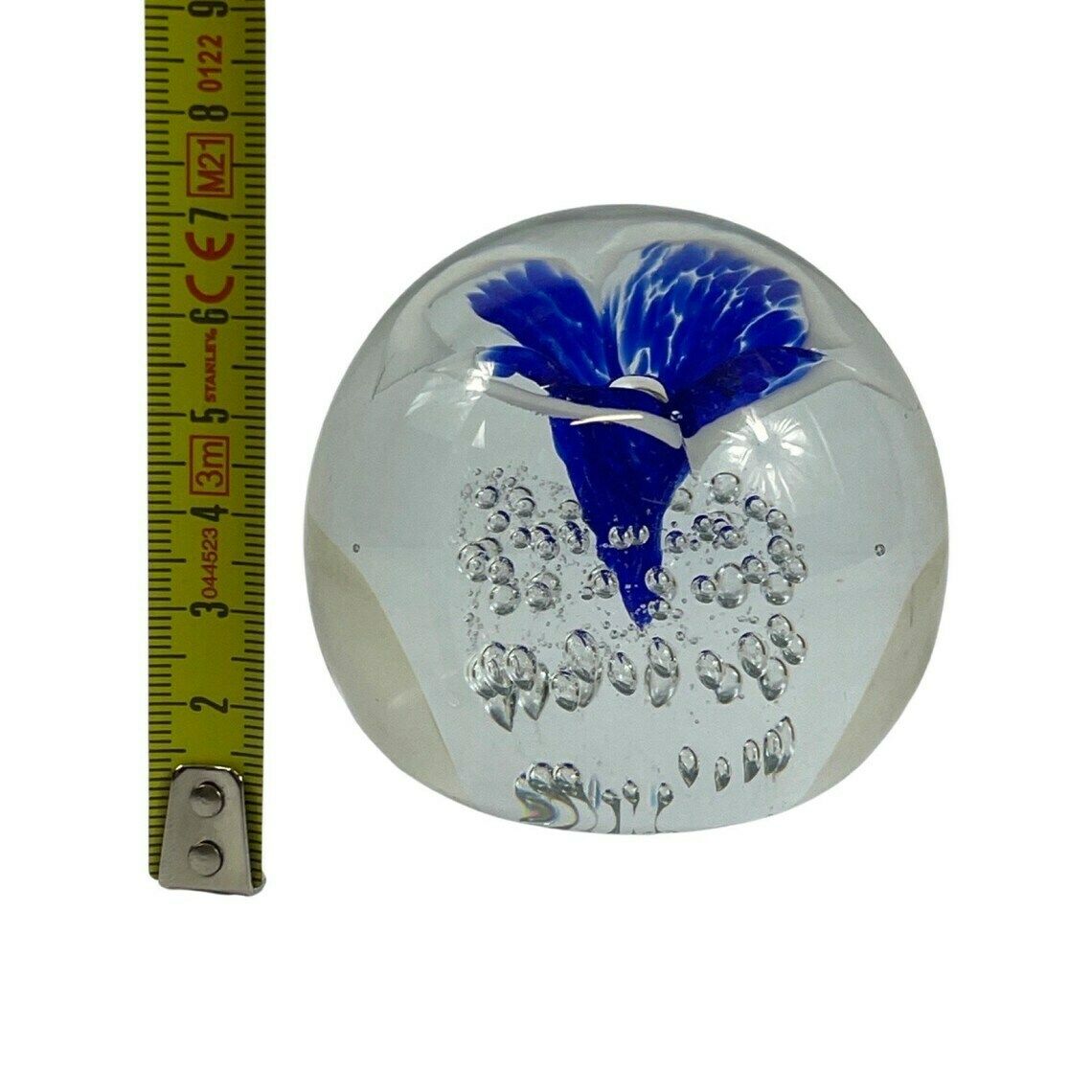 Handgemaakt Murano Presse Papier Met Bloemmotief photo 59.0