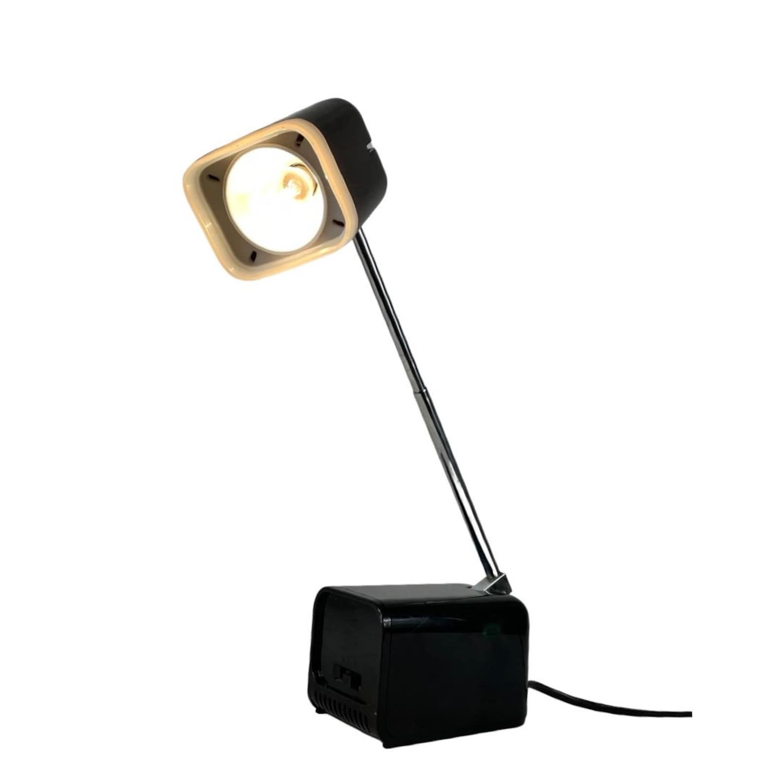 Telescopische Bureaulamp   Ca. Jaren 1960   Space Age Design photo Verlichting