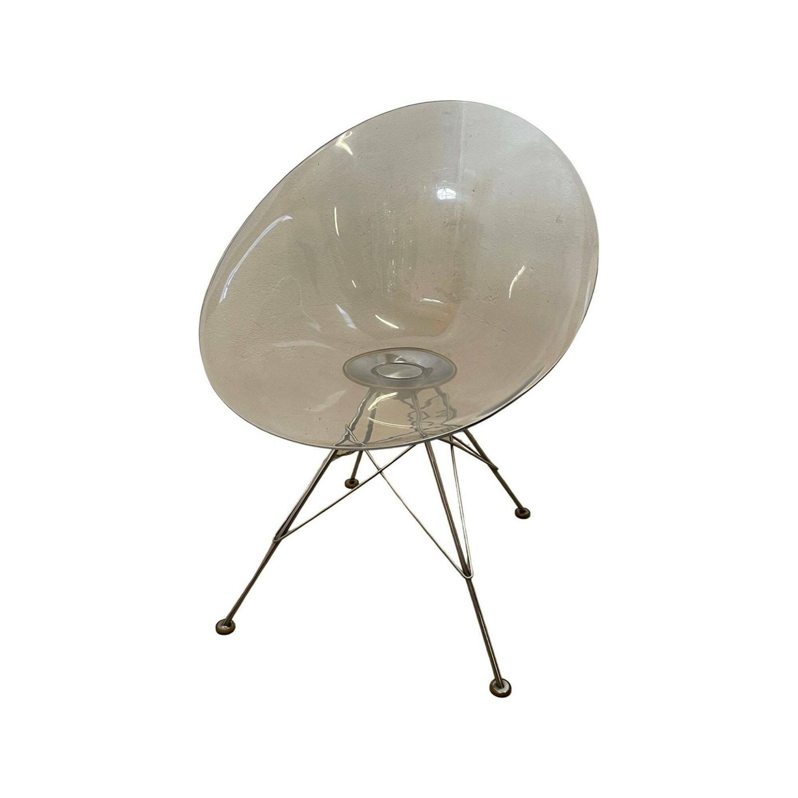 Phillipe Starck   Kartell   Eros / Ero |S|   Transparent On Eiffeltower Base   Multiple In Stock!