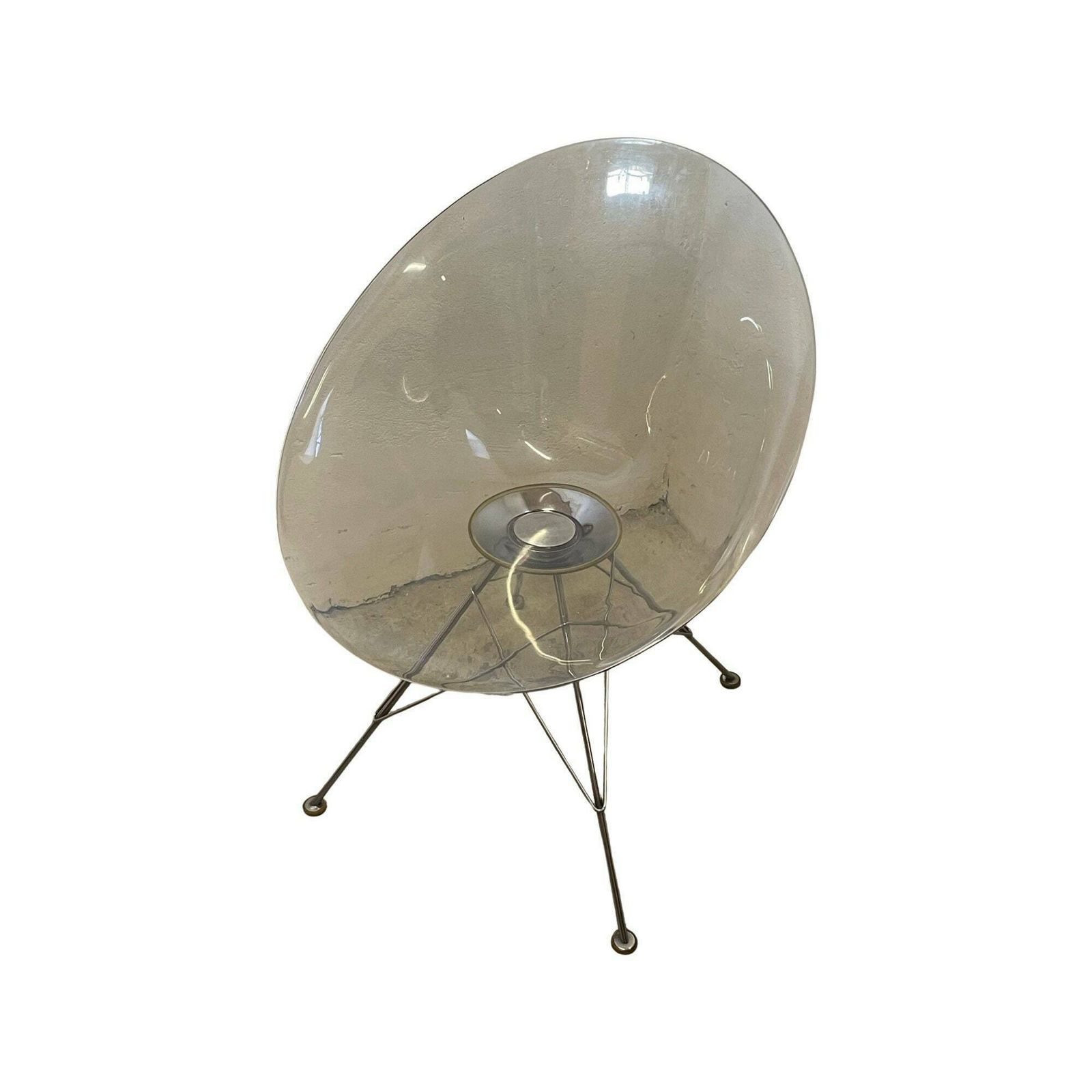 Phillipe Starck   Kartell   Eros / Ero |S|   Transparent On Eiffeltower Base   Multiple In Stock! photo for sale