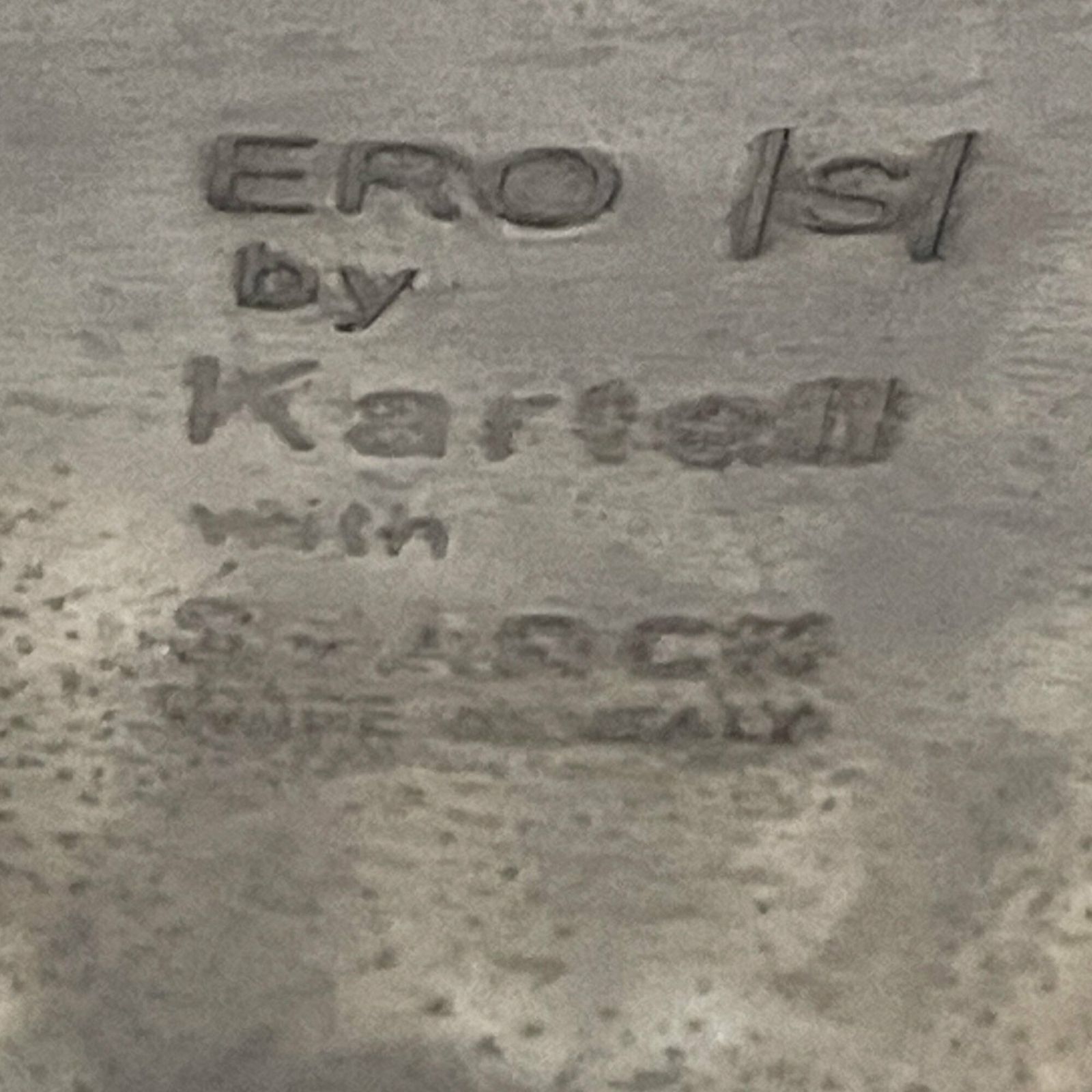 Phillipe Starck   Kartell   Eros / Ero |S|   Transparent On Eiffeltower Base   Multiple In Stock! photo vinterior