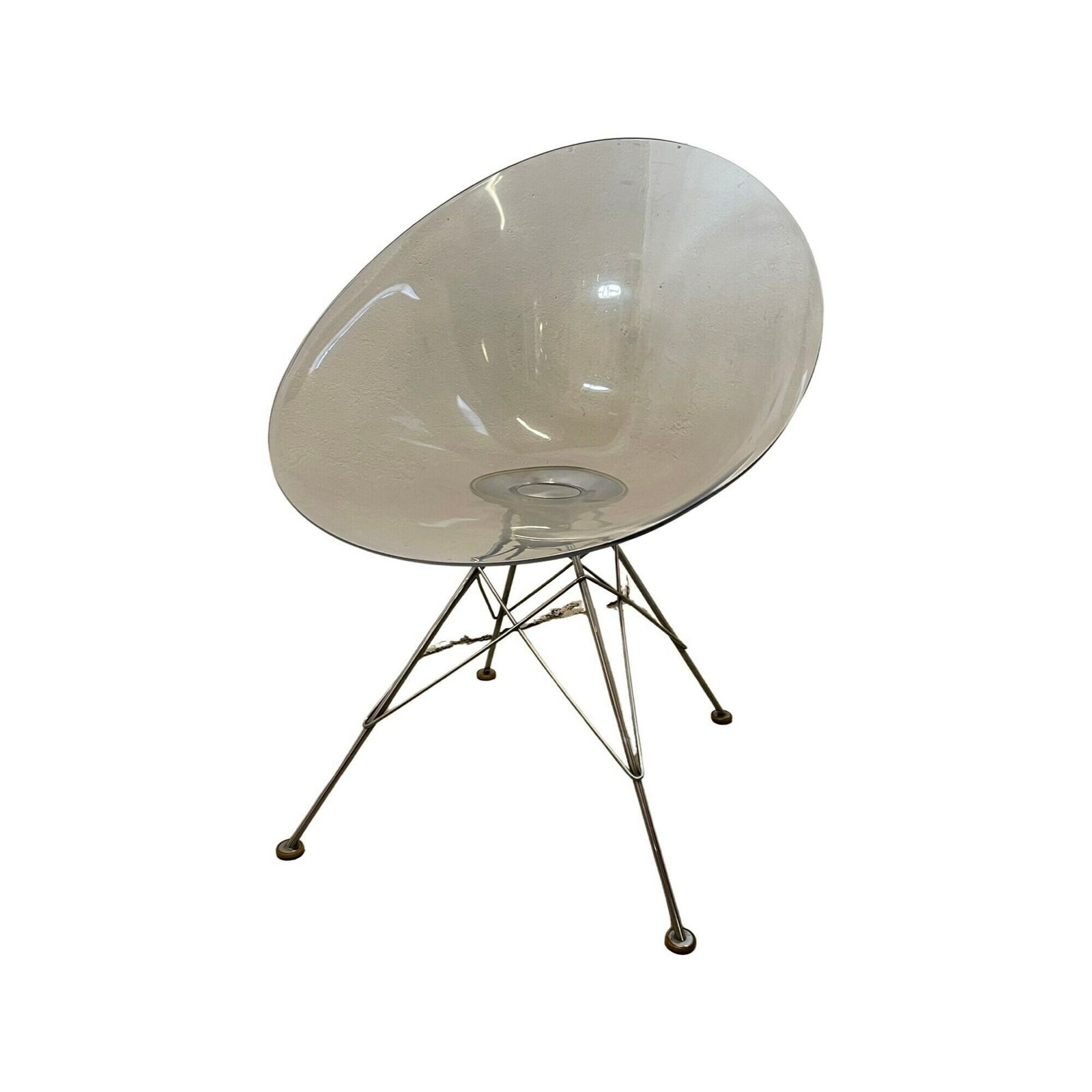 photo furniture Phillipe Starck   Kartell   Eros / Ero |S|   Transparent On Eiffeltower Base   Multiple In Stock!