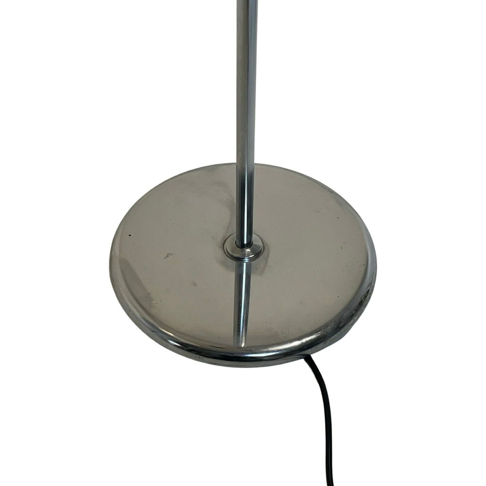 Gepo   Space Age Design / Mcm Floor Lamp With Two Shades   Brown Shades On A Chrome Base photo 506.0
