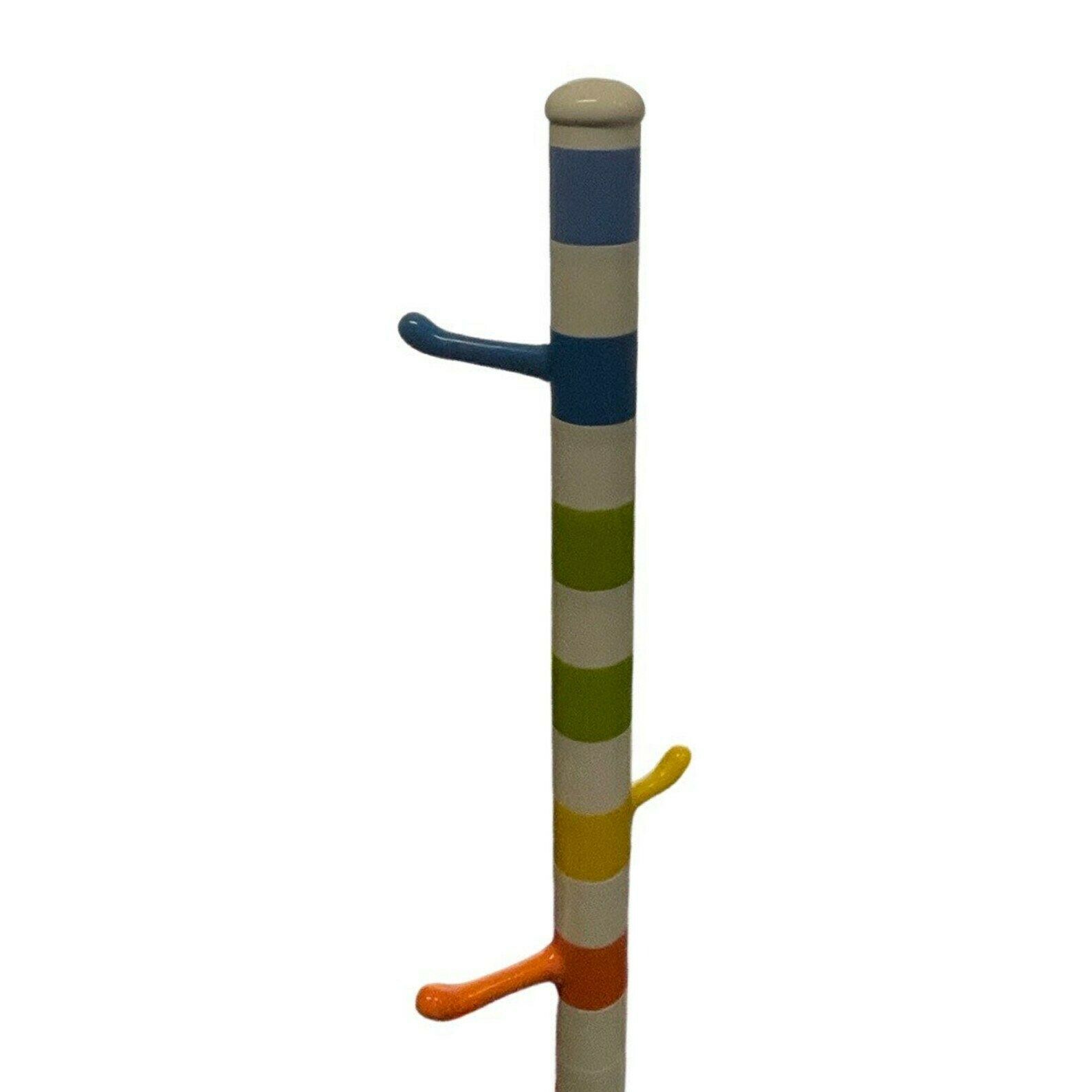 Memphis Style   Ikea   Staande Kapstok Voor Kinderen   Vintage Jaren 1980   Model 'Krokig' photo 141.0