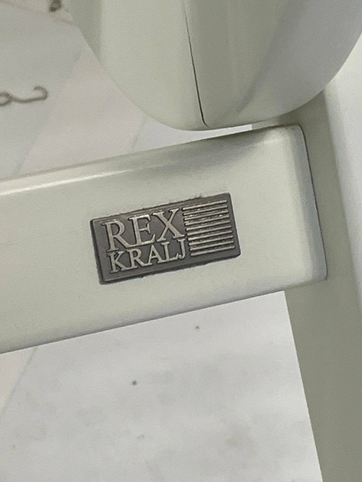 Niko Kralj   Stol Industrija Pohistva   Rex Model 120   Wit (Zeldzame Uitvoering, Geen Vouwstoel)   Gemerkt En Volledig Intact photo Meubels