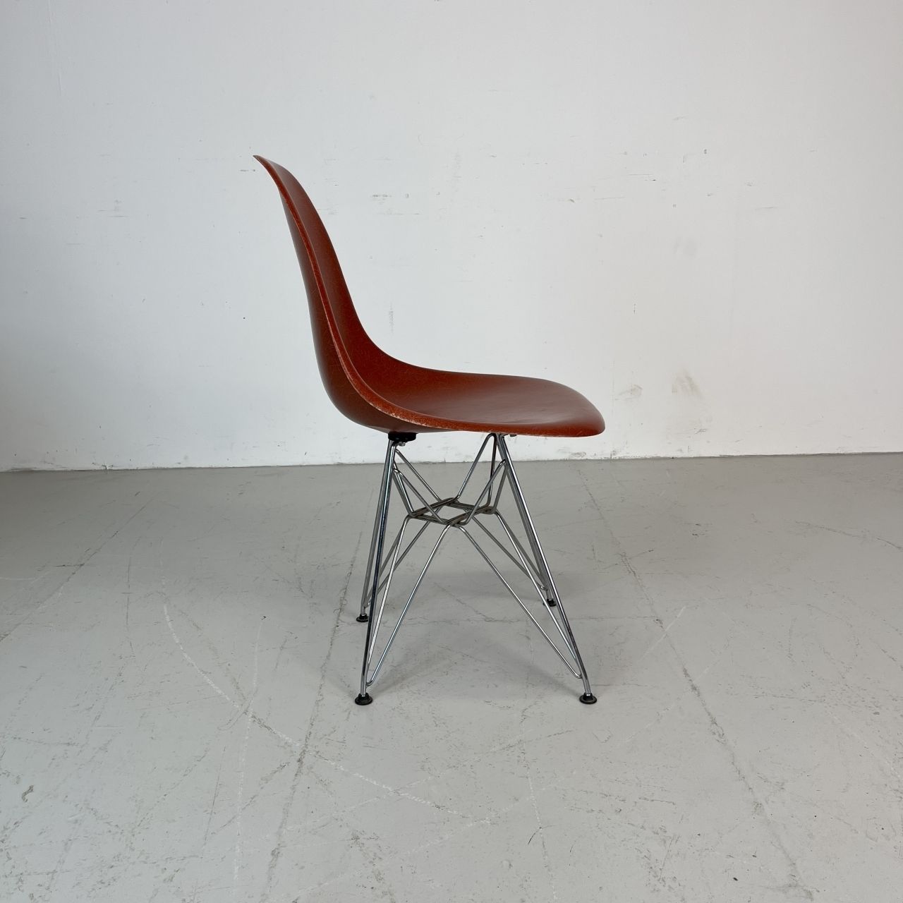 Eames Herman Miller Dsr Side Chair In Terracotta photo furniture