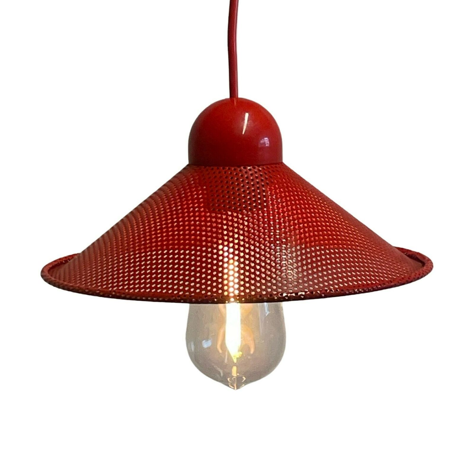Postmodern Memphis Stijl Hanglamp Met Bijpassende Plafondrozet – Zeldzaam Model! photo 150.0