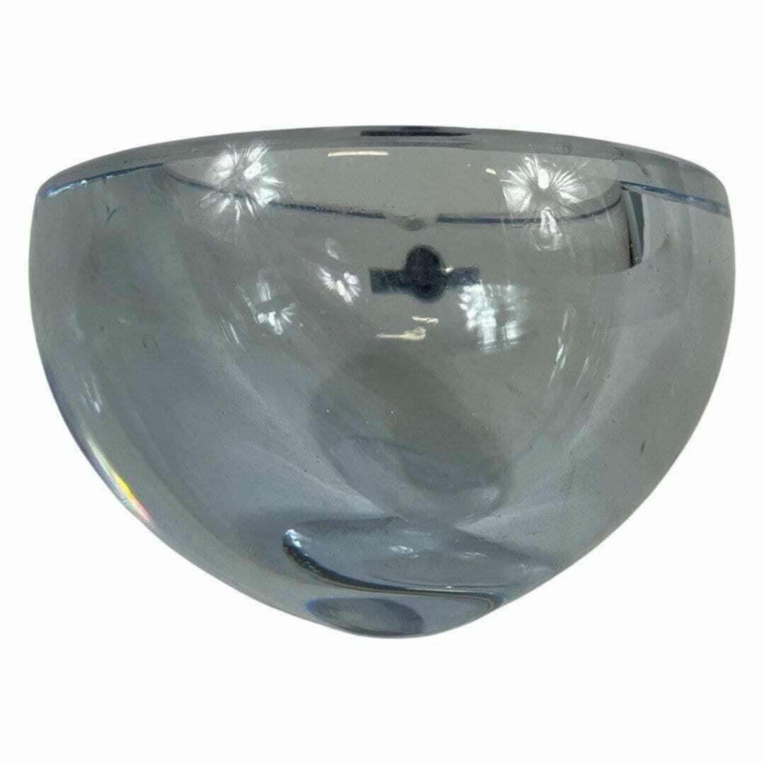 Gunnar Nylund   Strombergshyttan   Geode Shaped Ashtray   Including Original Label   Swedish Glass photo Home Decor