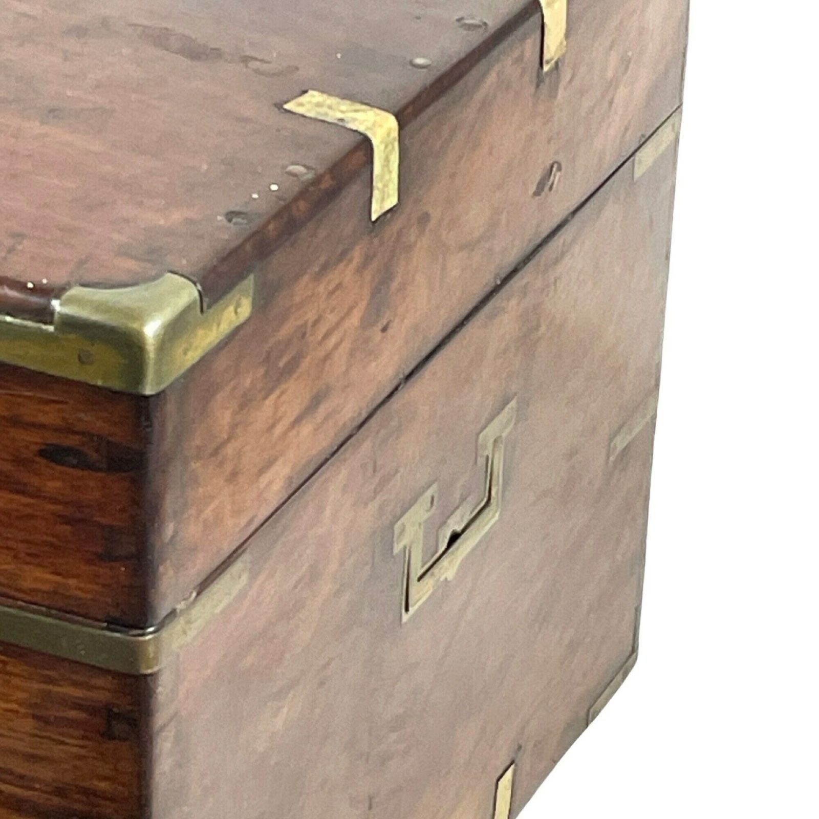 Military Campaign   19th C Fine English Liquor Cabinet   With Original Bottles   Very Rare! photo buy