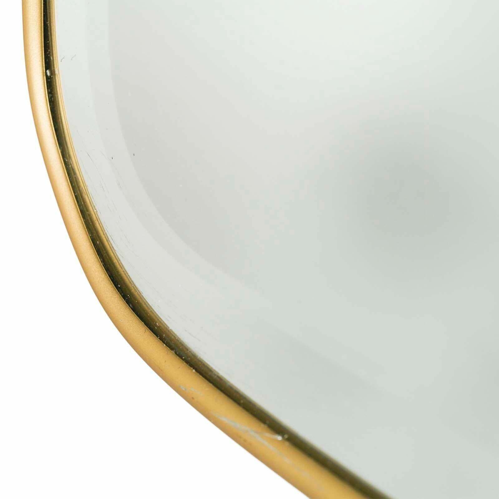 Midcentury Wall Mirror By Fontana Arte, Gio Ponti Attributed Golden Metal Frame photo 5000.0