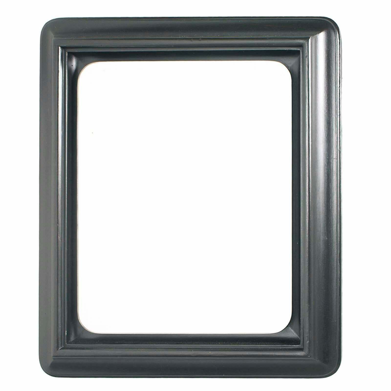 Mid Century Black Wall Mirror, Painted Walnut By Sergio Mazza For Bottega Gadda photo furniture