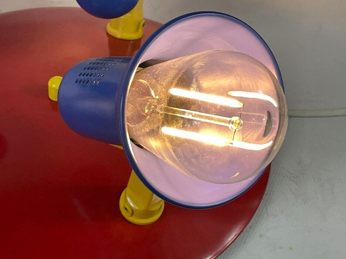 Vintage Plafond  Of Wandlamp   Memphis Stijl / Space Age   Drie Spots photo for sale