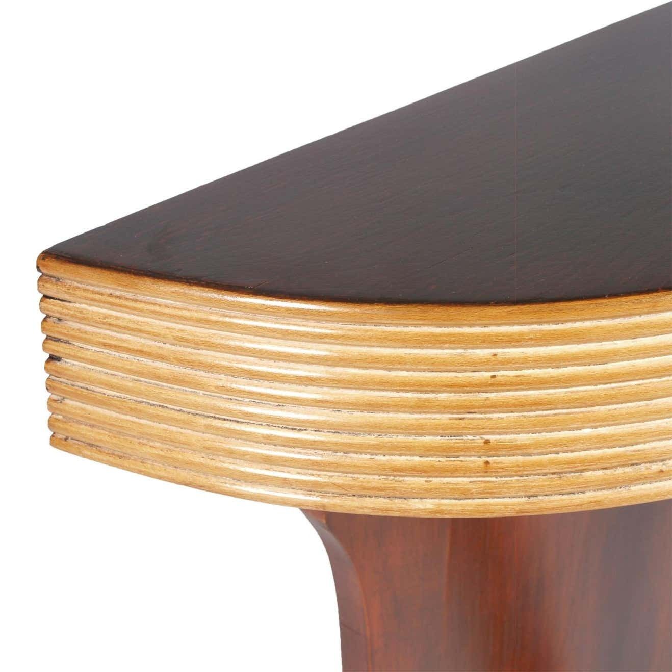 Mid Century Modern Art Deco Console By Paolo Buffa Per Permanente Mobili Cantù photo for sale