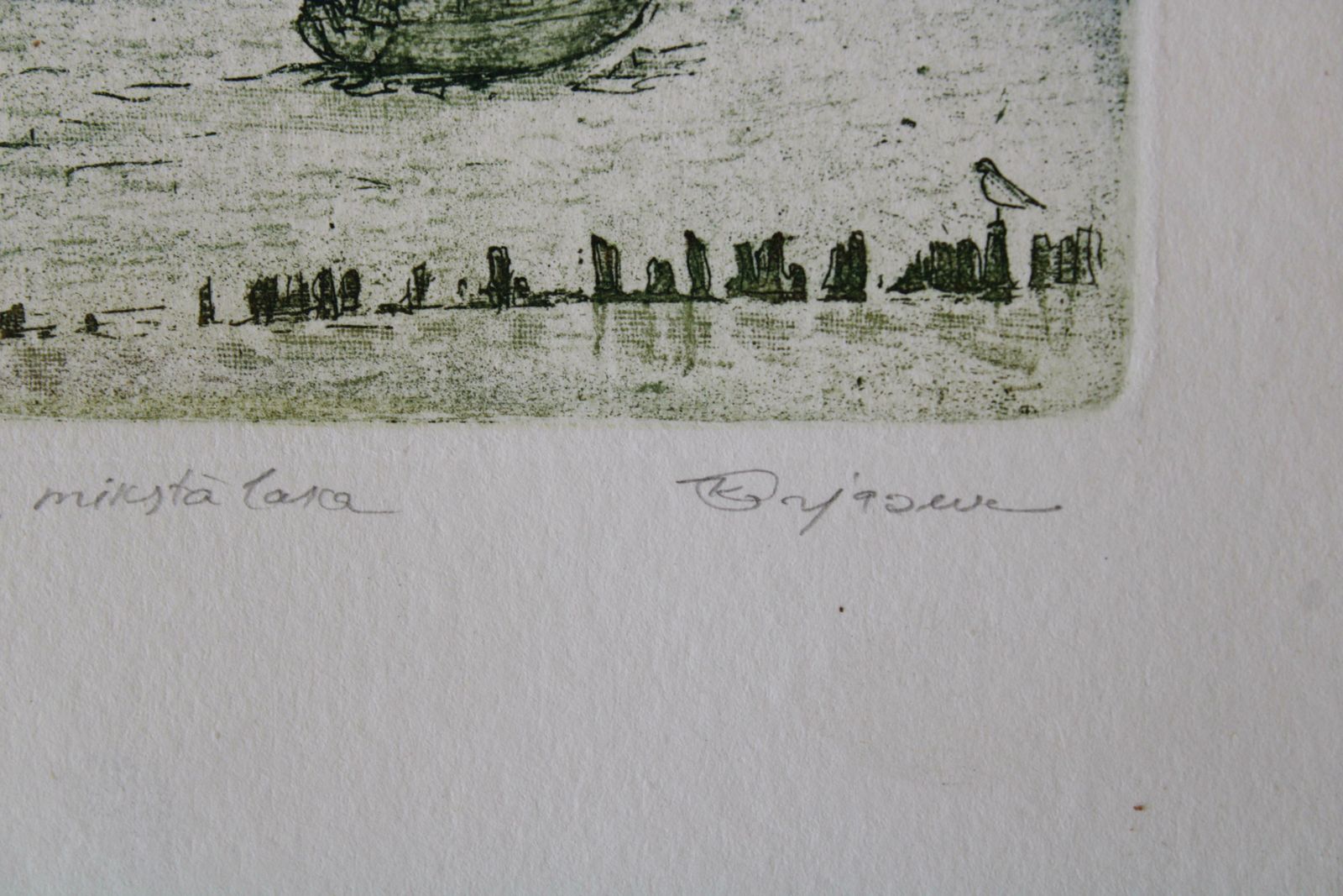Jekaterina Gryazeva Holiday In Old Town 11/30, Paper, Etching, Soft Varnish photo 213.0