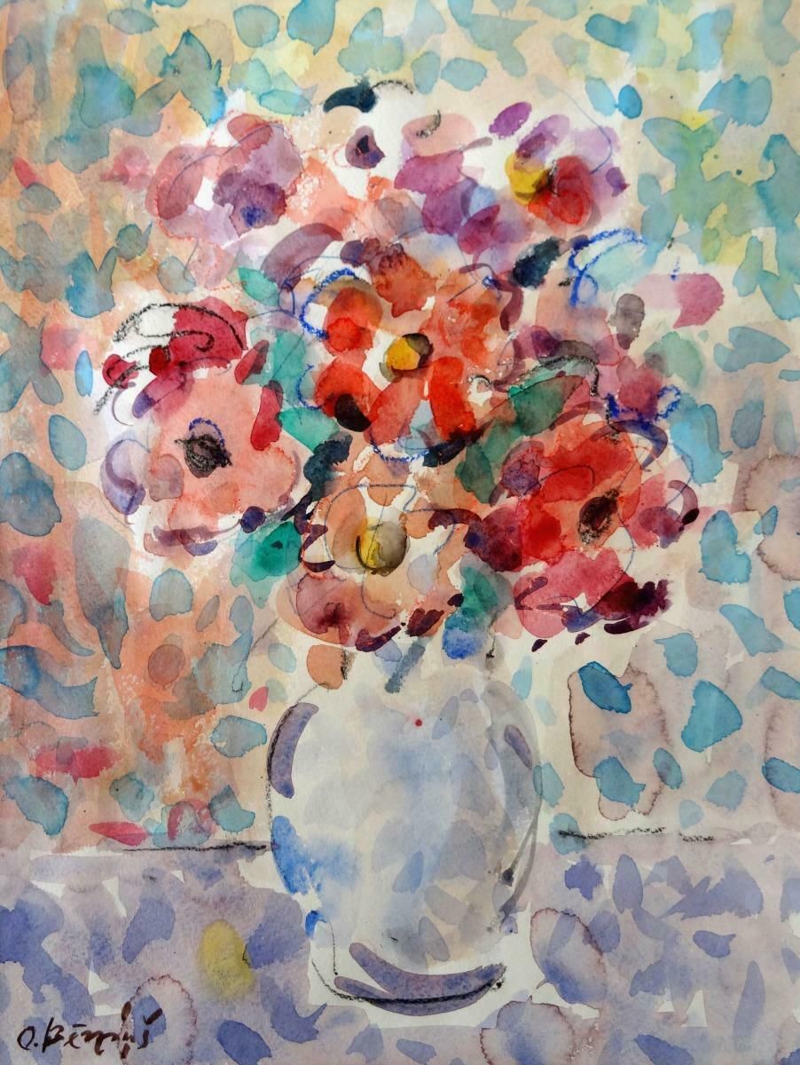 Flowers Paper Watercolour 1994