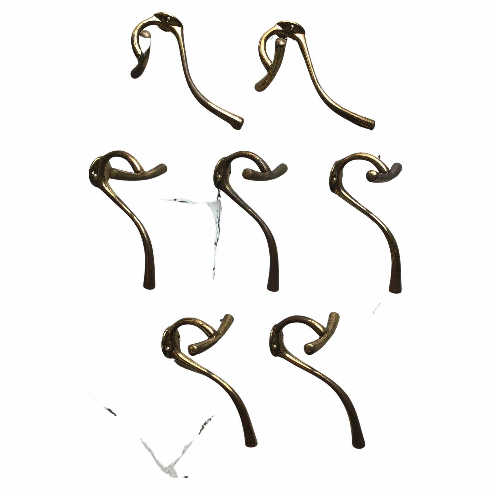 Luigi Caccia Dominioni N 7 Coat Hangers Brass 1950 Italy
