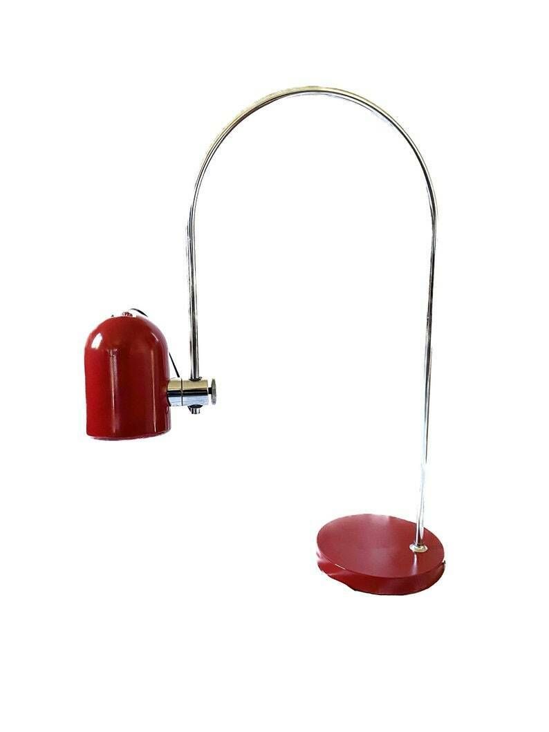 photo for sale Goffredo Reggiani, Arch Table Lamp, Reggiani Italy 1970s