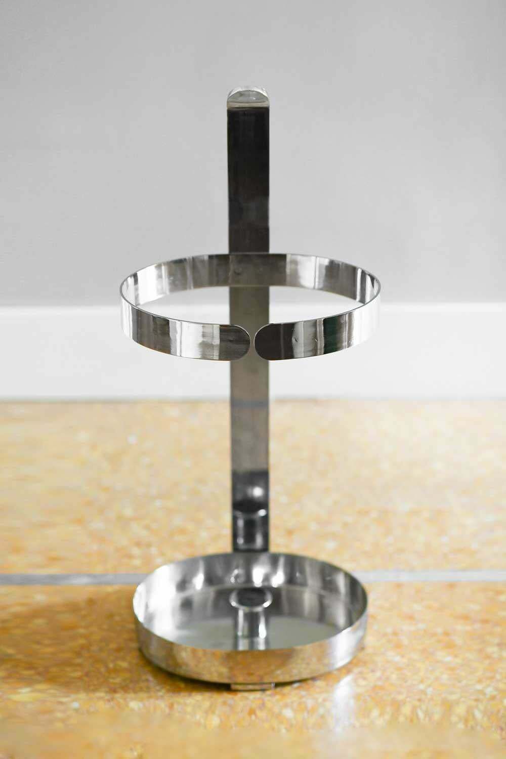 "Fasce Cromate" Umbrella Stand By Luigi Caccia Dominioni For Azucena 1980 photo 5068.0
