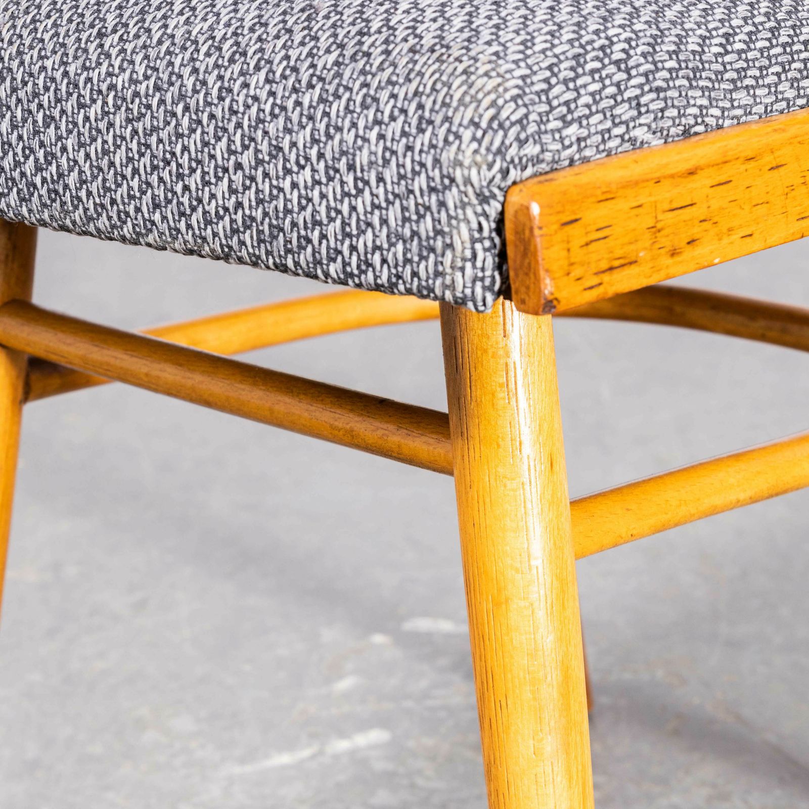 1950’s Upholstered Ton Dining Chairs By Radomir Hoffman – Set Of Four photo buy