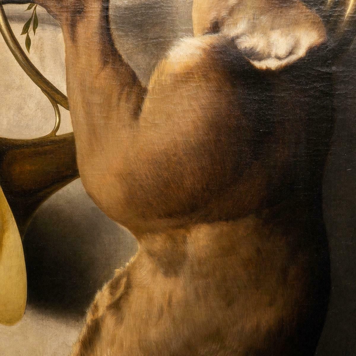 22595.0 Nature Morte Oil On Canvas By Michaelangelo Meucci, (Italy 1840 1890) photo