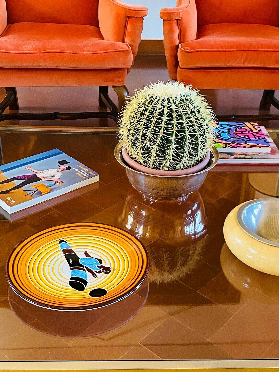 Dante Baldelli  Futurist Soccer Player Plate Reproduced By Fictilia Faenza Italy 1971 photo for sale