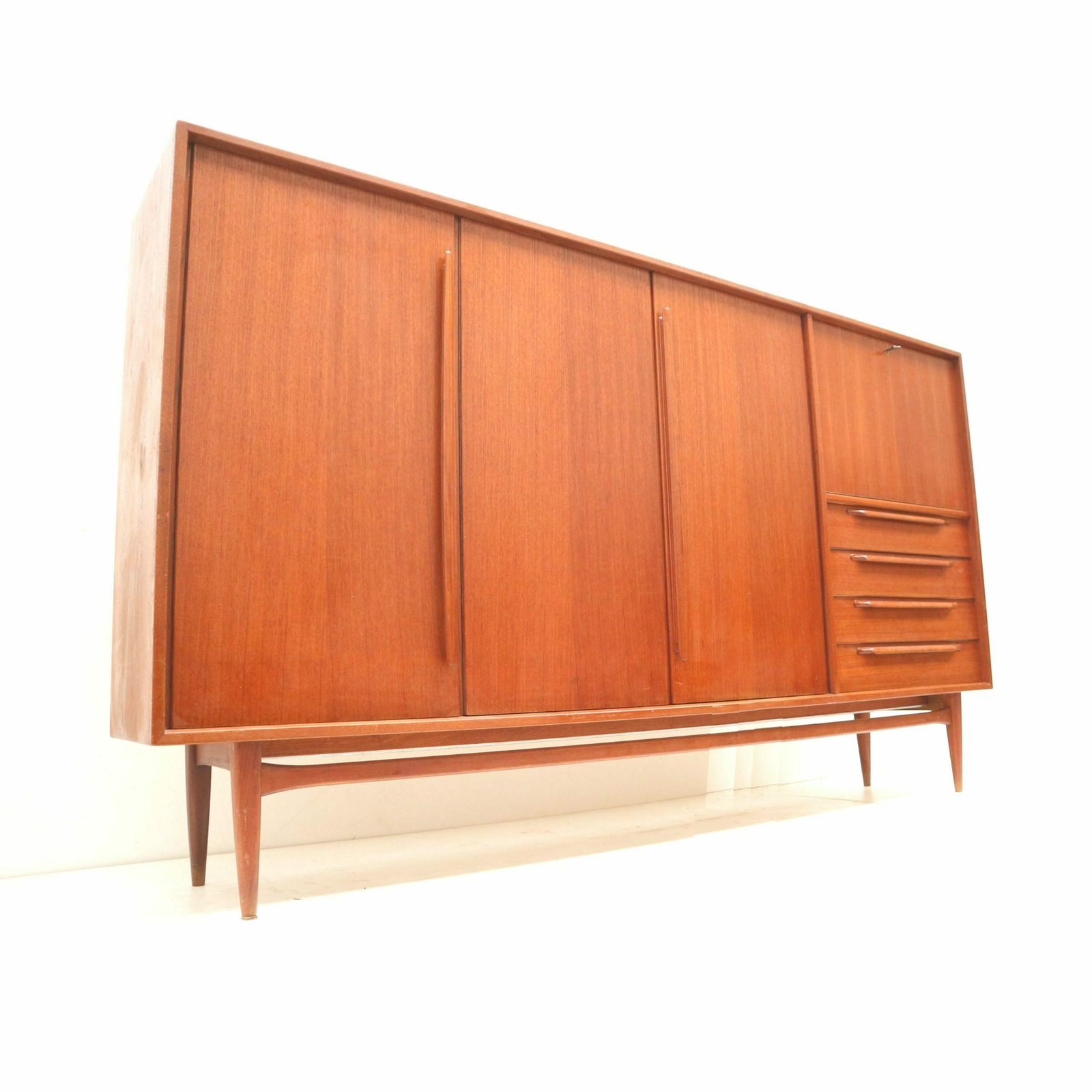 Vintage Highboard Sideboard By Heinrich Riestenpatt Made In The 60s photo Furniture