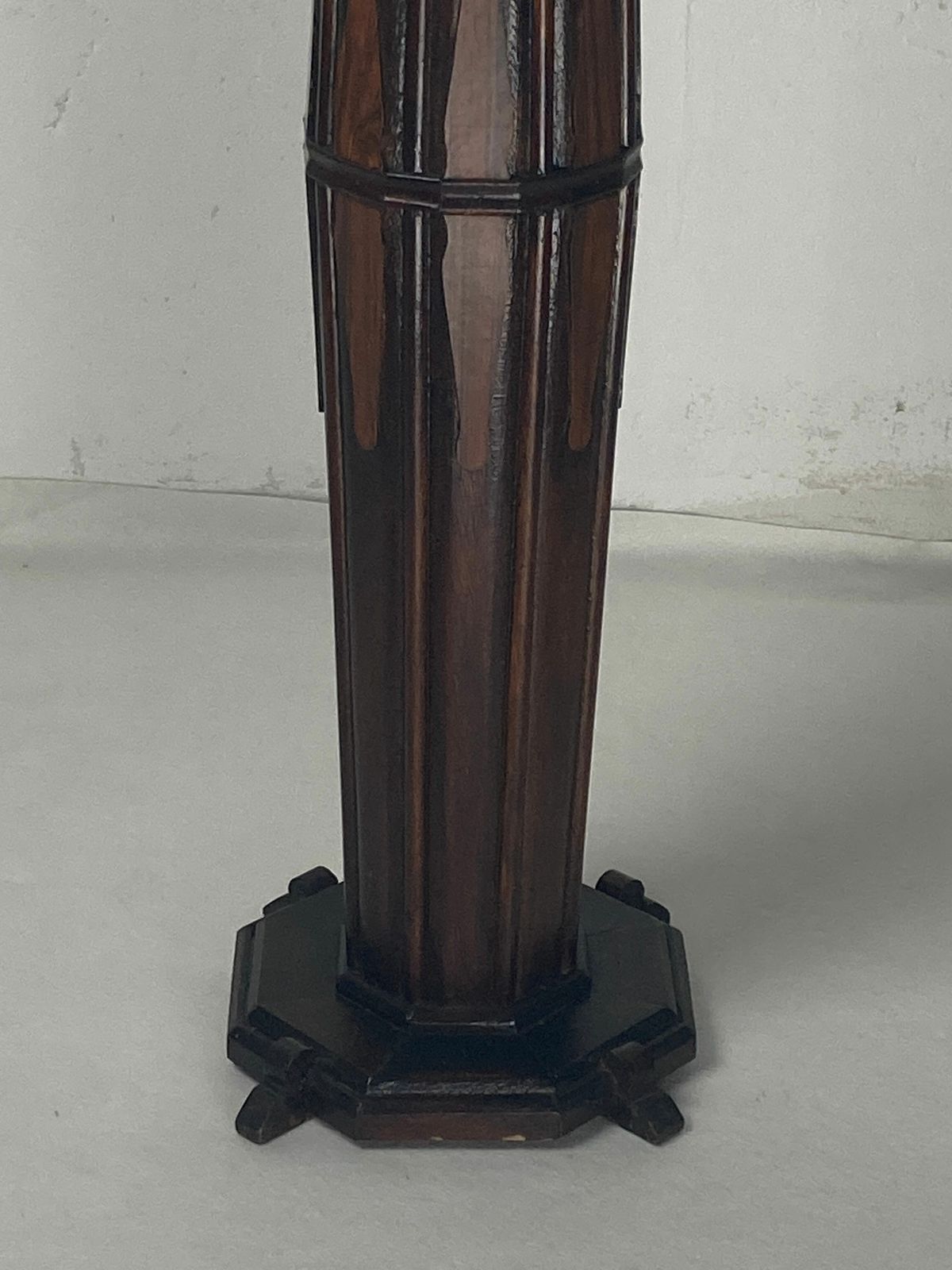 Dutch Art Deco Amsterdam School Pedestal Or Plant Stand, 1920s photo vinterior