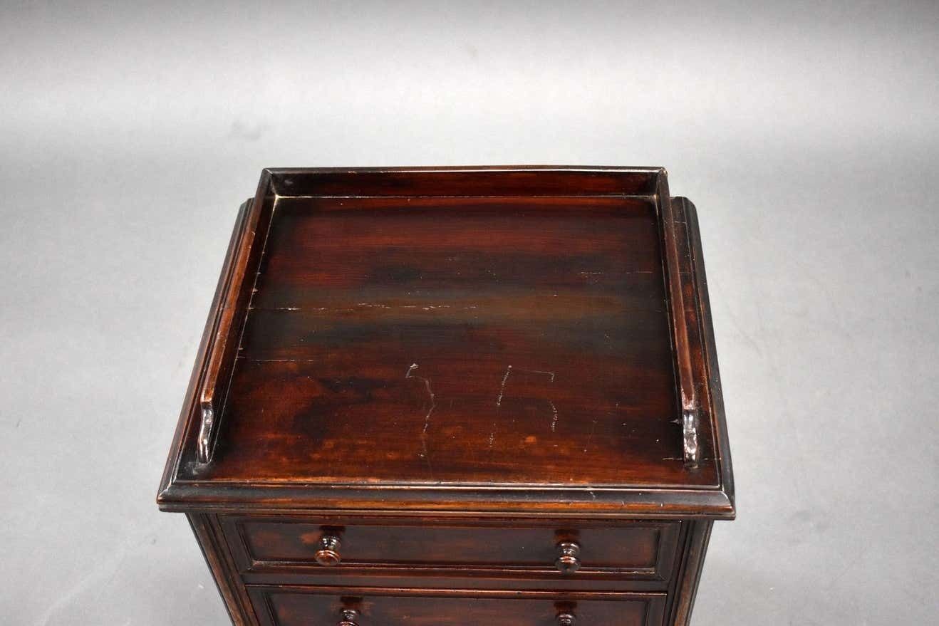19th Century Mahogany Collectors Chest photo for sale