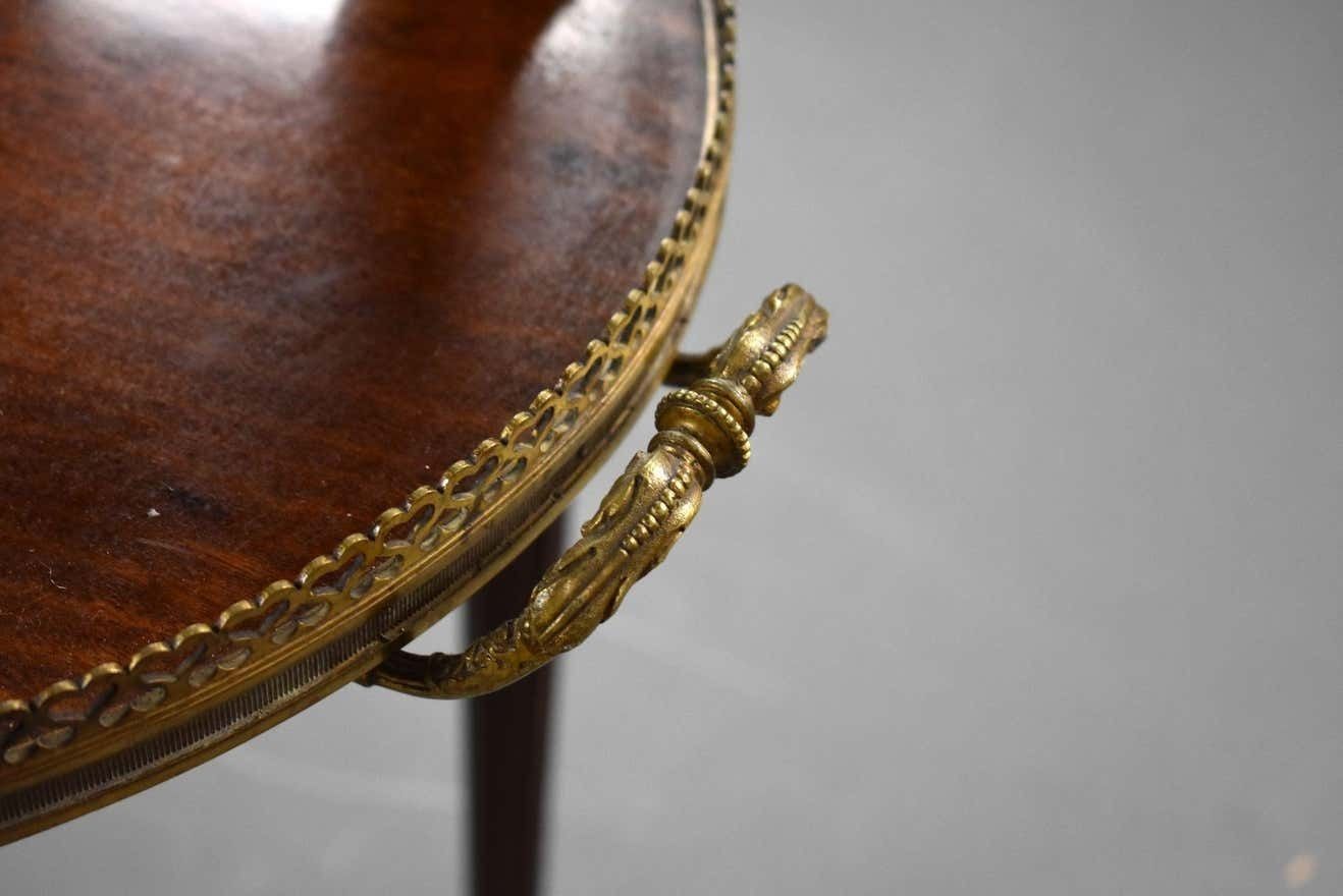 Furniture 19th Century French Mahogany Etagere photo