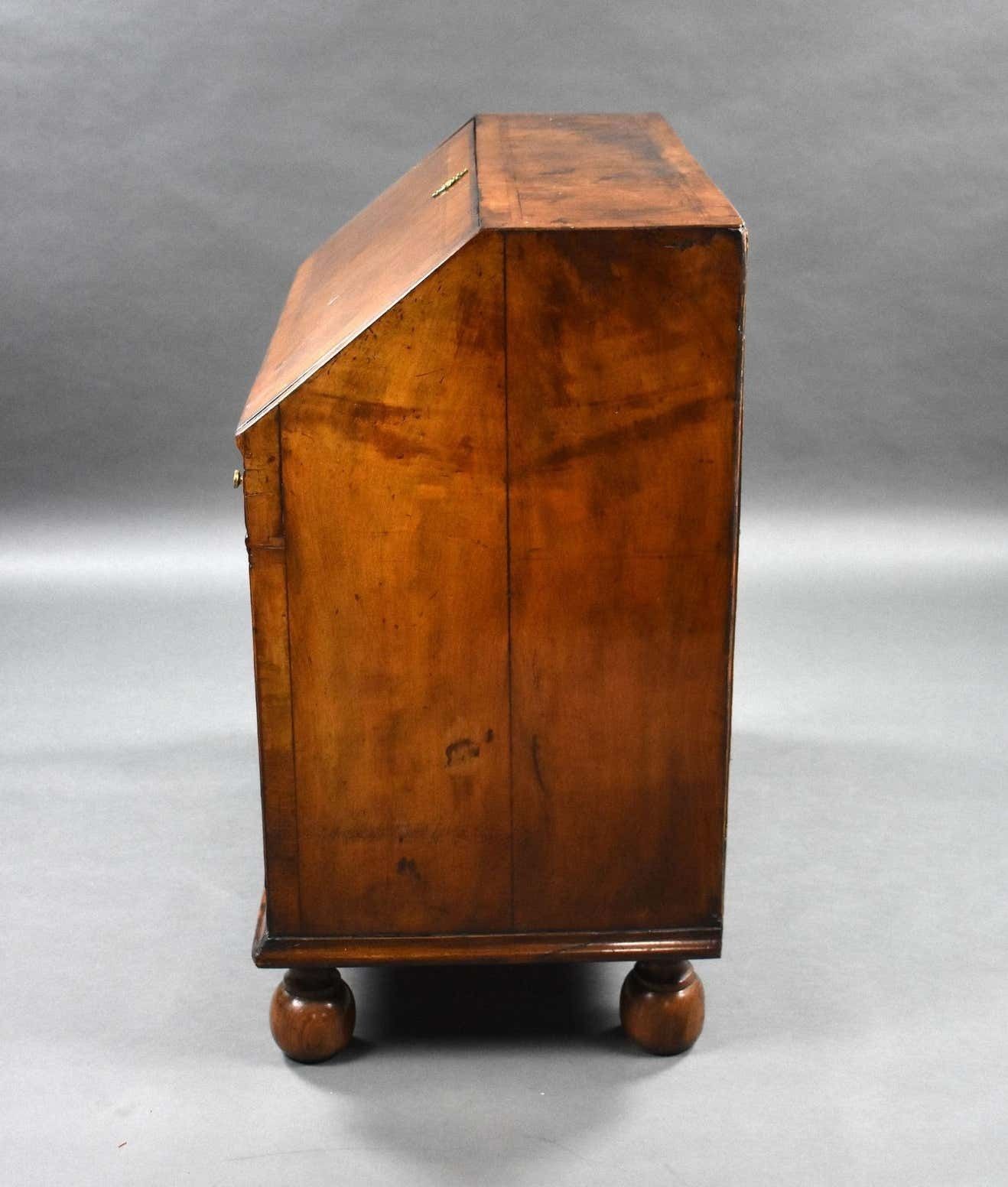 George I Walnut Bureau, 1700s, Antique photo buy