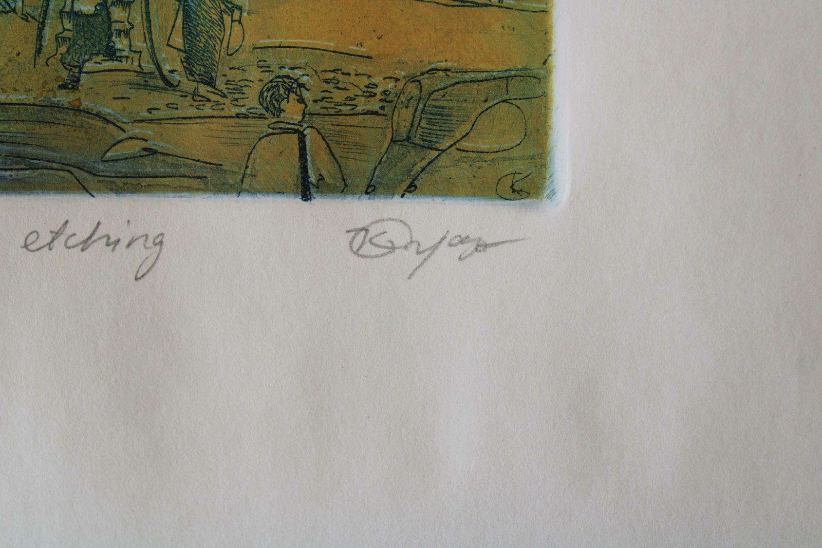 Jekaterina Gryazeva Morning City 2005, Paper, Etching, 40/100 photo for sale