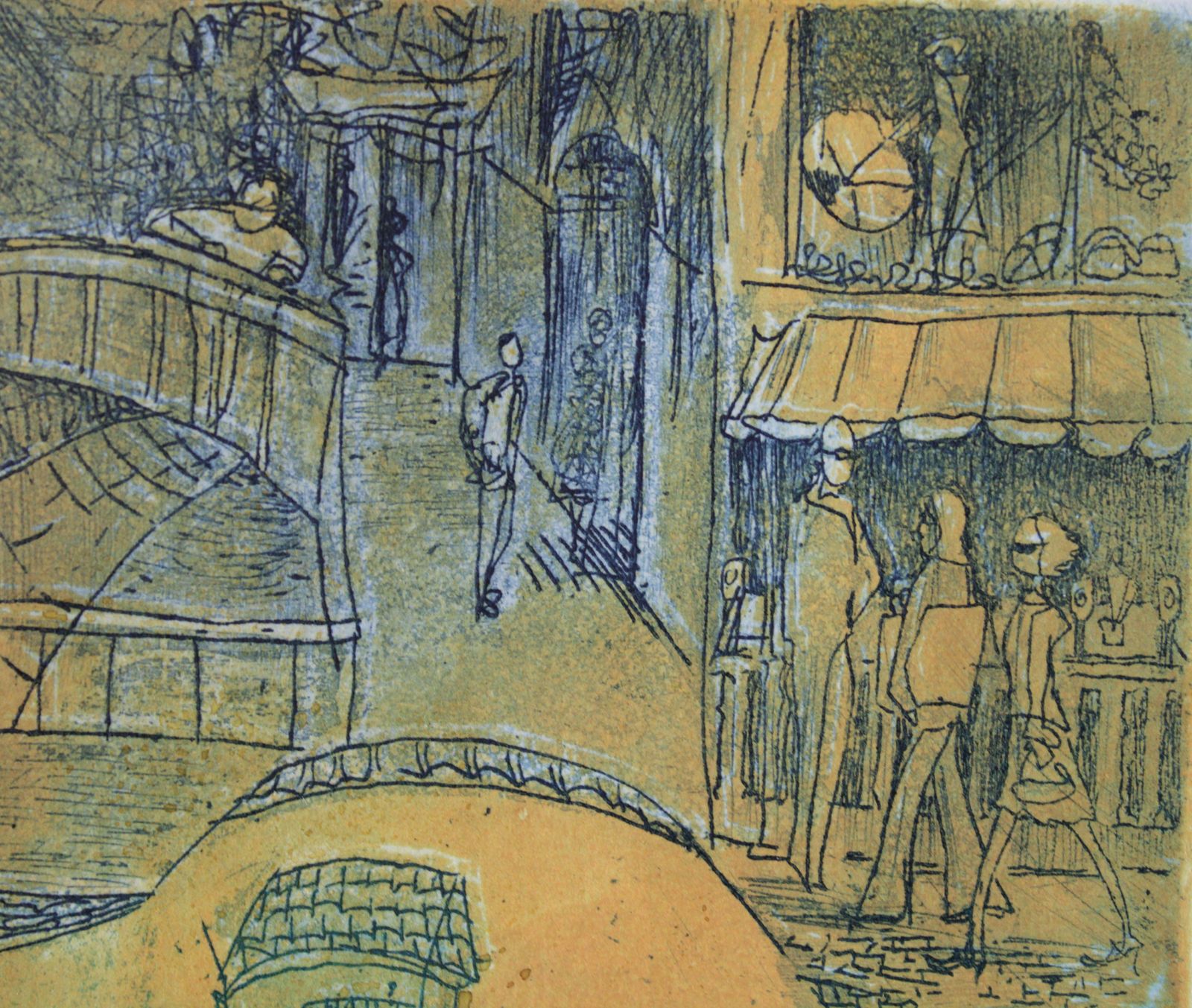 Jekaterina Gryazeva Morning City 2005, Paper, Etching, 40/100 photo Art