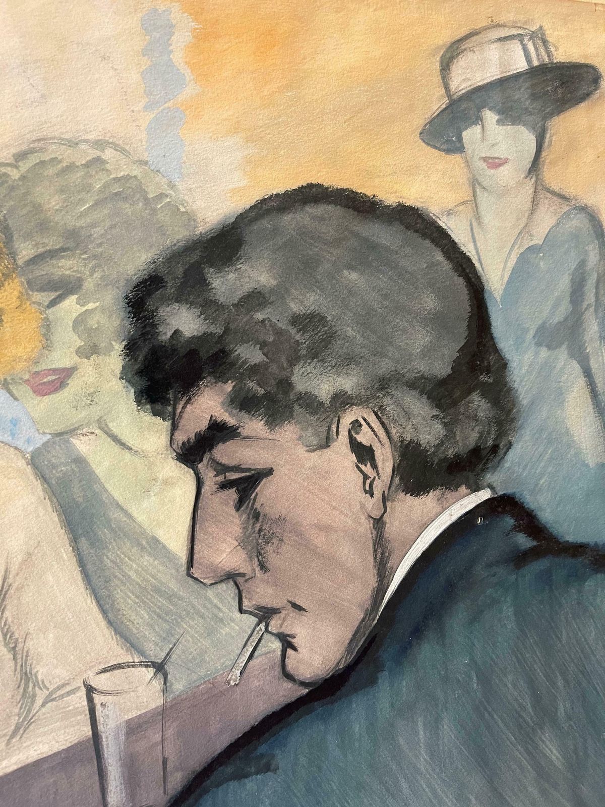 Antonius Johannes Kristians (1883 1957), "At The Bar" photo Art
