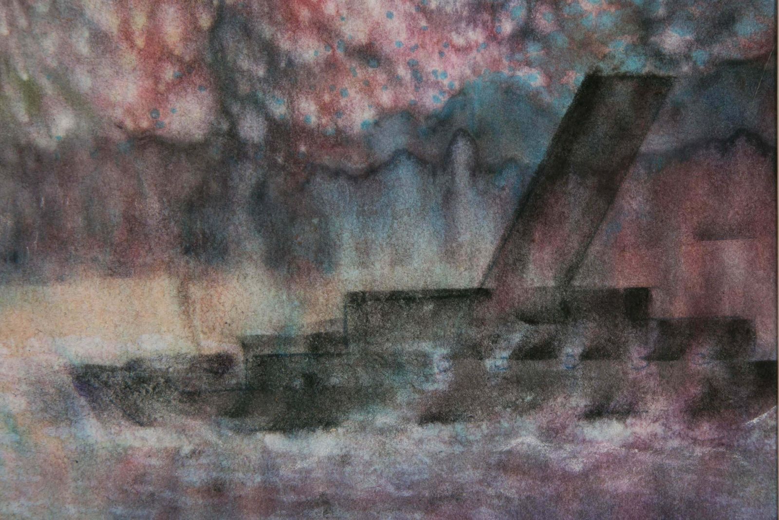 Henri Pfeiffer (1907 1994), Shacks Under Fireworks, 1928 photo 2506.03