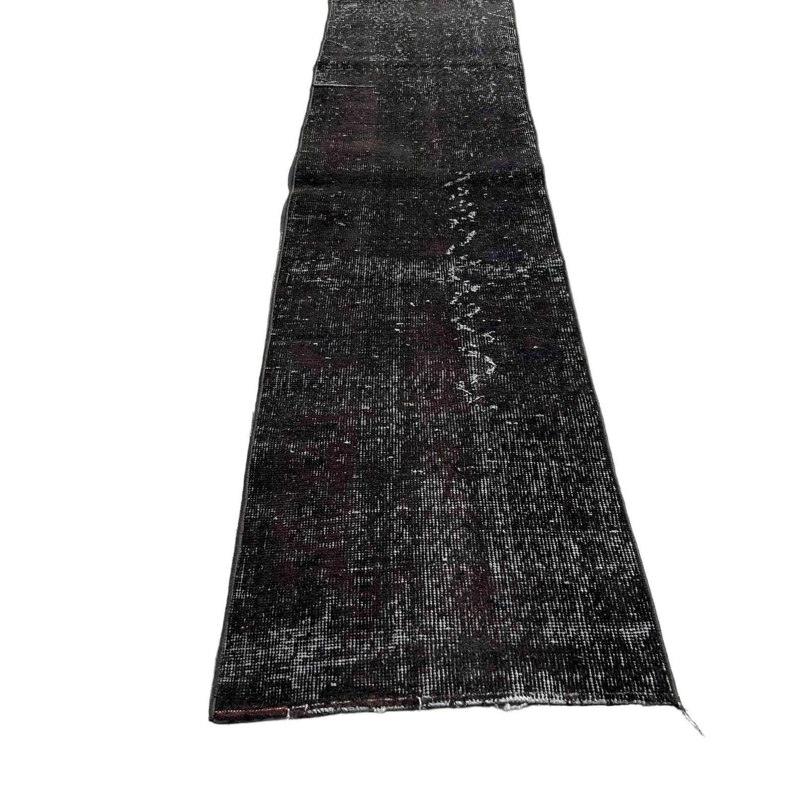 Vintage Vloerkleed Met Gebruikssporen – Turks Wollen Vintage Kleed, 205 X 54 Cm